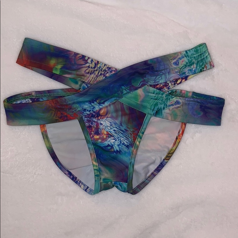 IHEARTRAVES COLORFUL TRIPPY ACID RAVEWEAR BOTTOMS